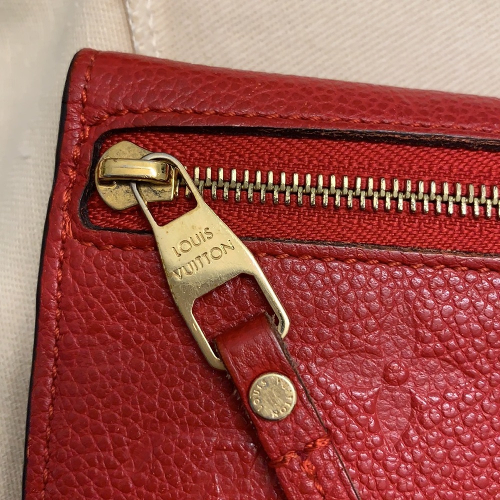 Louis Vuitton Empreinte Cerise Red Key Pouch - Picture 12 of 13